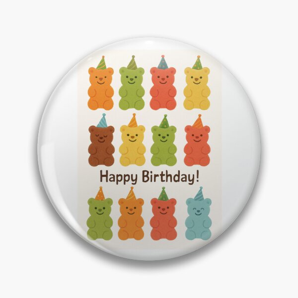 Item preview, Gummy Bear Party Hat cute happy birthday kawaii gift christmas happy designed and sold by CheeseBlueprint.