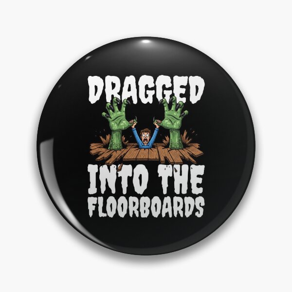 Item preview, DRAGGED INTO THE FLOORBOARDS - MONSTER HALLOWEEN designed and sold by KEF Custom.