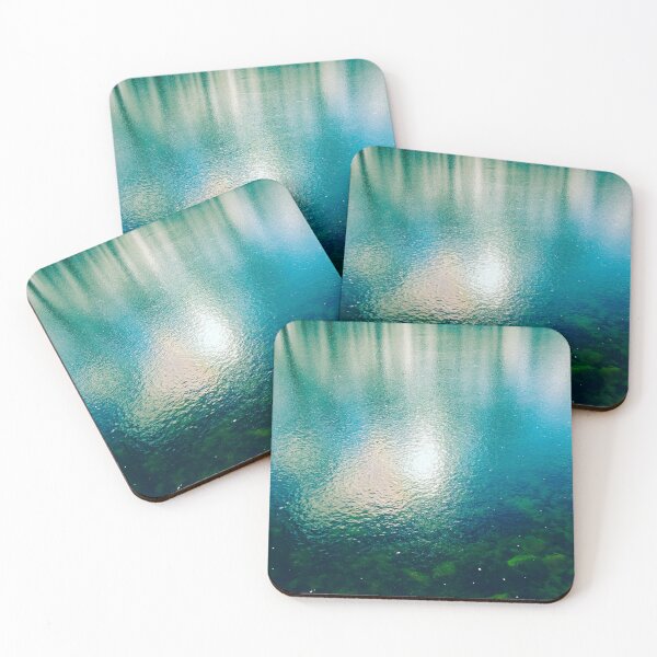 Item preview, Sunlight Reflection on Frozen Water designed and sold by NatureVibesHere.