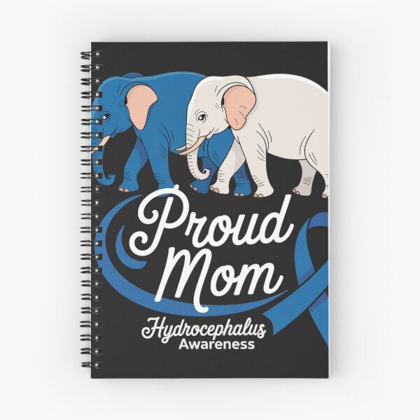 Item preview, Hydrocephalus Awareness Elephant Mom Proud Mother Support designed and sold by ConceptualVibes.