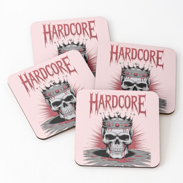 Item preview, Hardcore Text (Skull) designed and sold by Aise06.