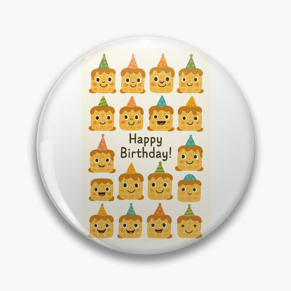 Item preview, Waffle Party Hat cute happy birthday kawaii gift christmas happy designed and sold by CheeseBlueprint.