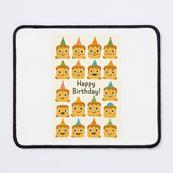 Item preview, Waffle Party Hat cute happy birthday kawaii gift christmas happy designed and sold by CheeseBlueprint.