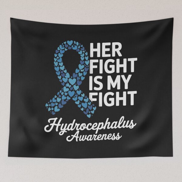 Item preview, Hydrocephalus Awareness Her Fight Is My Fight  designed and sold by ConceptualVibes.
