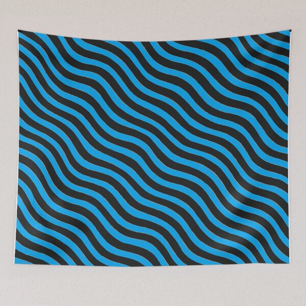 Item preview, Beautiful zebra abstract pattern, color Deep SkyBlue, designed and sold by Itzjustlife.