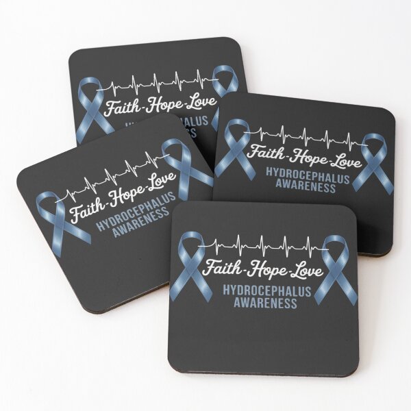 Item preview, Hydrocephalus Awareness Heartbeat Christian Cross Support  designed and sold by ConceptualVibes.