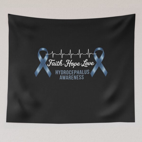 Item preview, Hydrocephalus Awareness Heartbeat Christian Cross Support  designed and sold by ConceptualVibes.