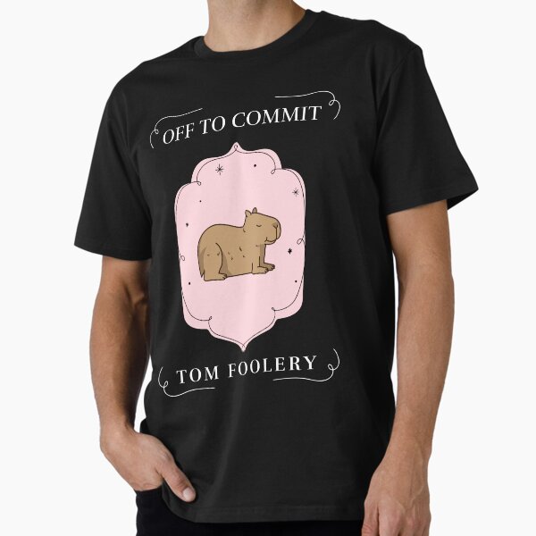 Item preview, Off To Commit Tom Foolery, Funny Meme Classic Frog T-shirt Design designed and sold by Difik.