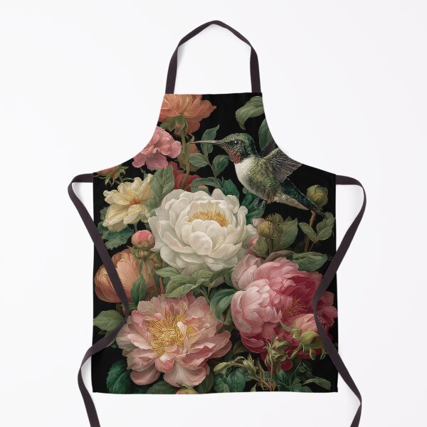 Item preview, Humming Bird Floral Peonies designed and sold by thewandswant.