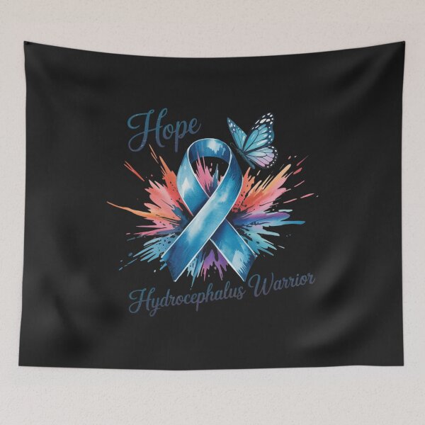 Item preview, Hydrocephalus Awareness Hope Butterfly  designed and sold by ConceptualVibes.