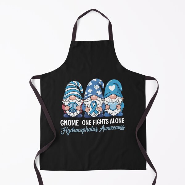 Item preview, Hydrocephalus Awareness Month Blue Ribbon Gnomies Support designed and sold by ConceptualVibes.