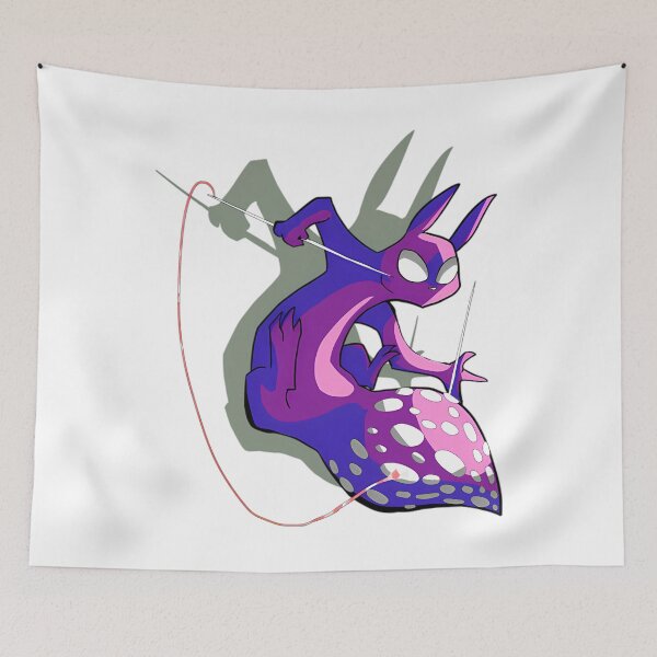 Item preview, Rain World Downpour Slugcat Spearmaster designed and sold by ConceptualVibes.