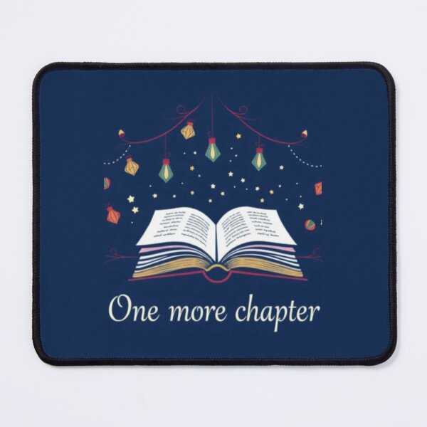 Item preview, One More Chapter - Cozy Book Lover Reading Design designed and sold by chovancovad.