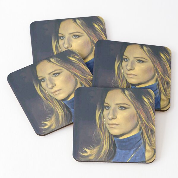 Item preview, Barbara Streisand art portrait designed and sold by Pinkgnomie.