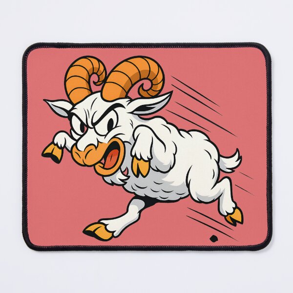 Item preview, Angry Charging Goat designed and sold by AwesomeBeyondLimits.