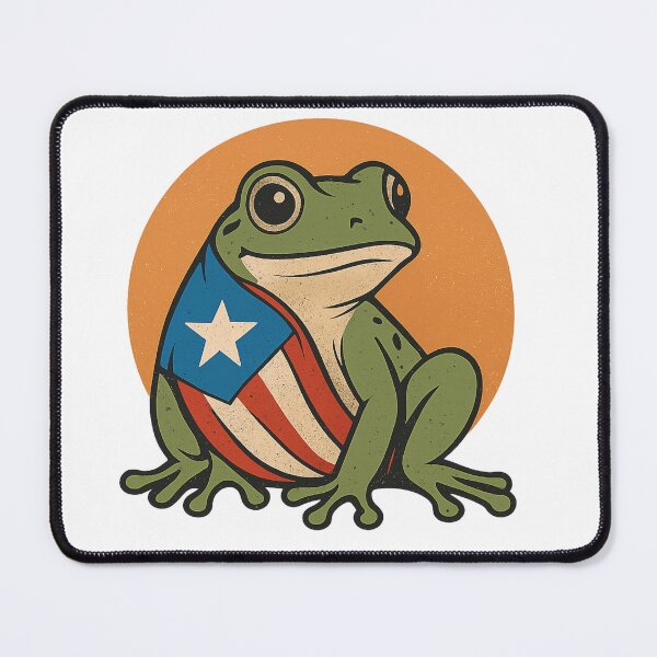 Item preview, Puerto Rico Coquí Frog – Cultural Flag Art Design designed and sold by suszak24.