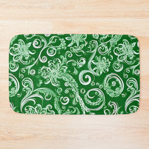 Item preview, Glowing Green and White Pattern designed and sold by IslaKarisArt.