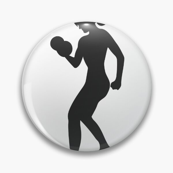 Item preview, Woman working out with dumbbell designed and sold by 11gabriel.