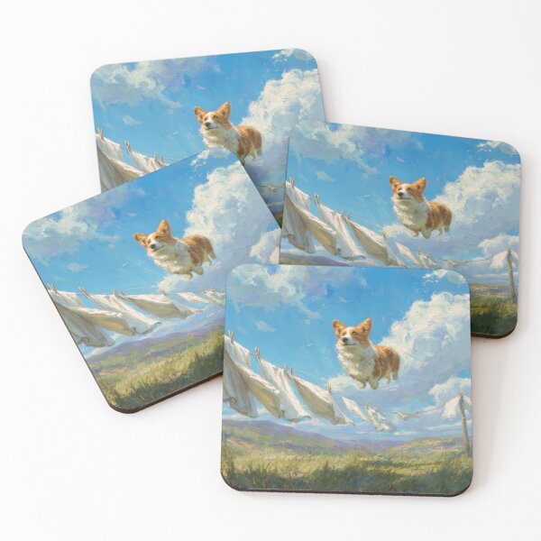 Item preview, Corgi painting designed and sold by AImazeD.