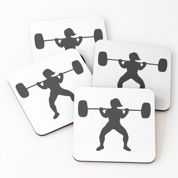 Item preview, Woman working out with barbell designed and sold by 11gabriel.