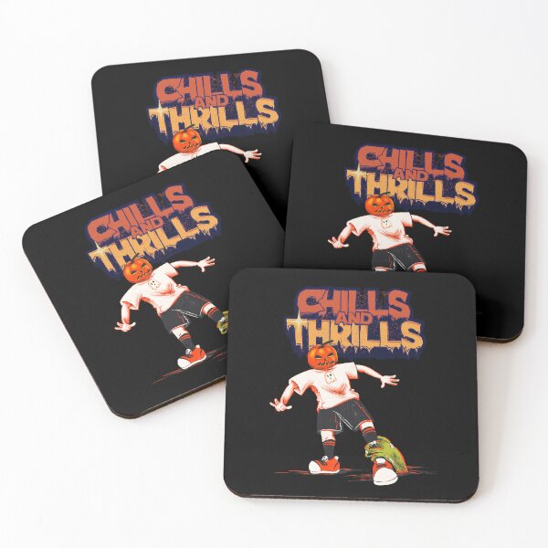 Item preview, Chills and Thrills Halloween Pumpkin Head Zombie Hand Retro Horror Design designed and sold by MP-GRAPHIXS.