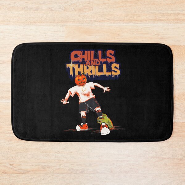 Item preview, Chills and Thrills Halloween Pumpkin Head Zombie Hand Retro Horror Design designed and sold by MP-GRAPHIXS.