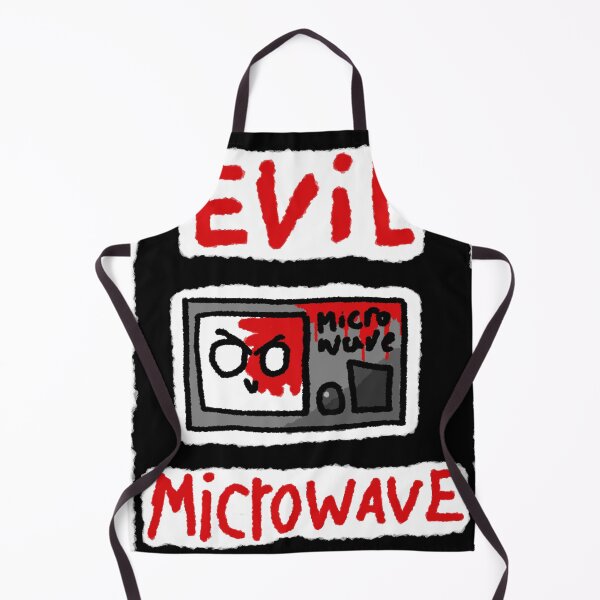 Item preview, SILLY EVIL MICROWAVE POSTER designed and sold by Alexa Rayner UK.