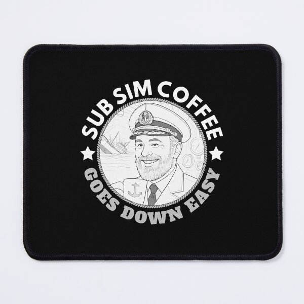 Item preview, SUBMARINE VIDEOGAME CAPTAIN COFFEE DRINKER designed and sold by Madjack Tees Kiwi SuperStore.