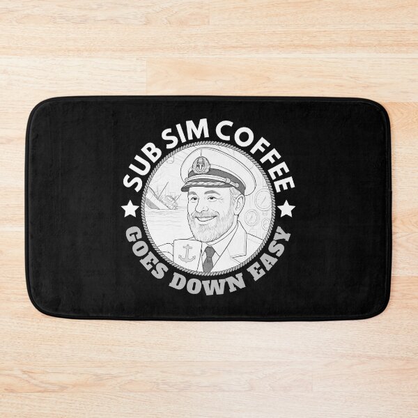 Item preview, SUBMARINE VIDEOGAME CAPTAIN COFFEE DRINKER designed and sold by Madjack Tees Kiwi SuperStore.