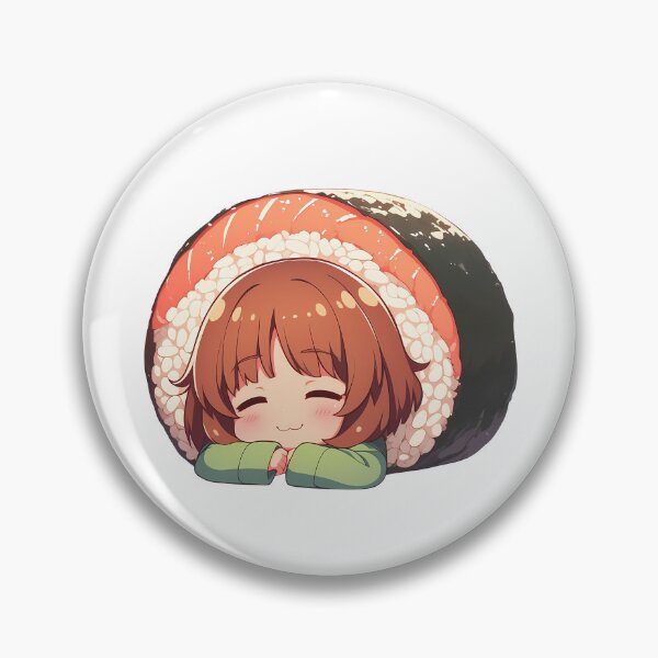Item preview, Chibi Kawaii Nishizumi Miho Girls Und Panzer Sushi designed and sold by TanglenRabbit.