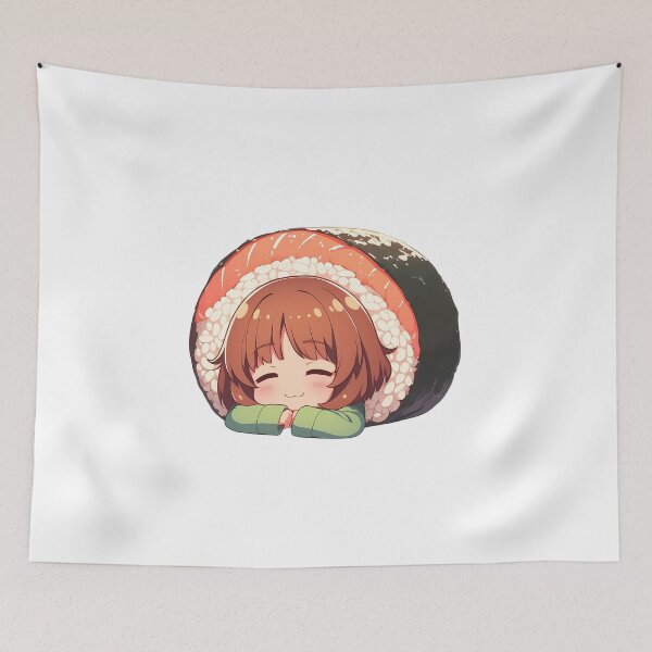 Item preview, Chibi Kawaii Nishizumi Miho Girls Und Panzer Sushi designed and sold by TanglenRabbit.