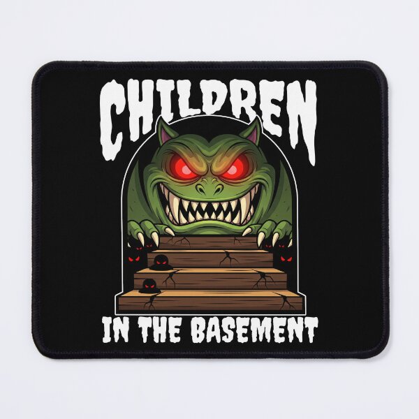 Item preview, CHILDREN IN THE BASEMENT - MONSTER HALLOWEEN designed and sold by KEF Custom.