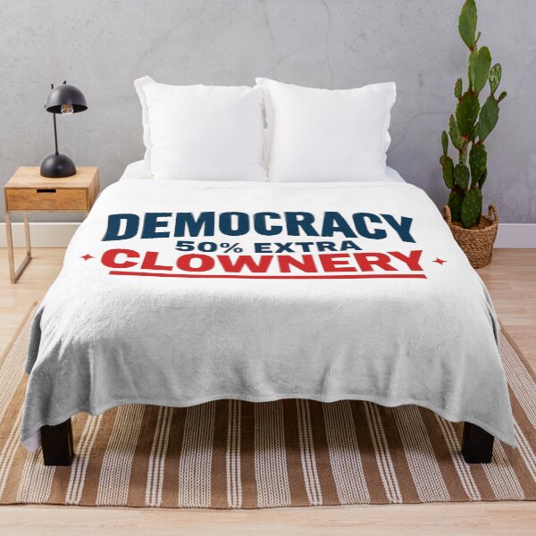 Item preview, Democracy Political Satire Design – Extra Clownery Humor designed and sold by Uglyandcute.