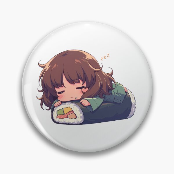 Item preview, Chibi Kawaii Nishizumi Miho Girls Und Panzer Sushi designed and sold by TanglenRabbit.