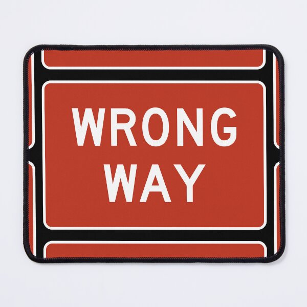 Item preview, Wrong Way Street Sign designed and sold by JordanHolmes.