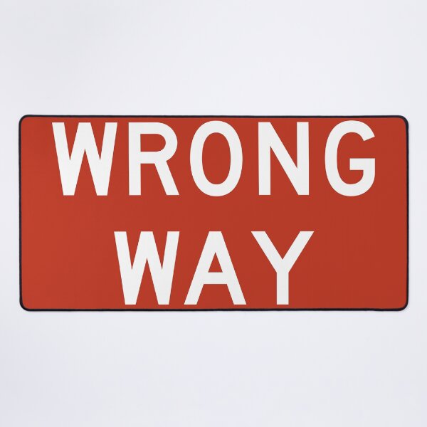 Item preview, Wrong Way Street Sign designed and sold by JordanHolmes.