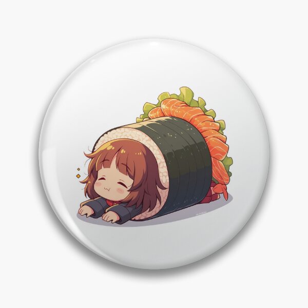 Item preview, Chibi Kawaii Nishizumi Miho Girls Und Panzer Sushi designed and sold by TanglenRabbit.