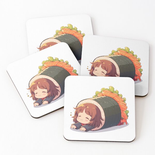 Item preview, Chibi Kawaii Nishizumi Miho Girls Und Panzer Sushi designed and sold by TanglenRabbit.