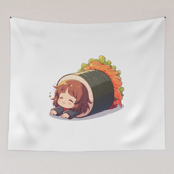Item preview, Chibi Kawaii Nishizumi Miho Girls Und Panzer Sushi designed and sold by TanglenRabbit.