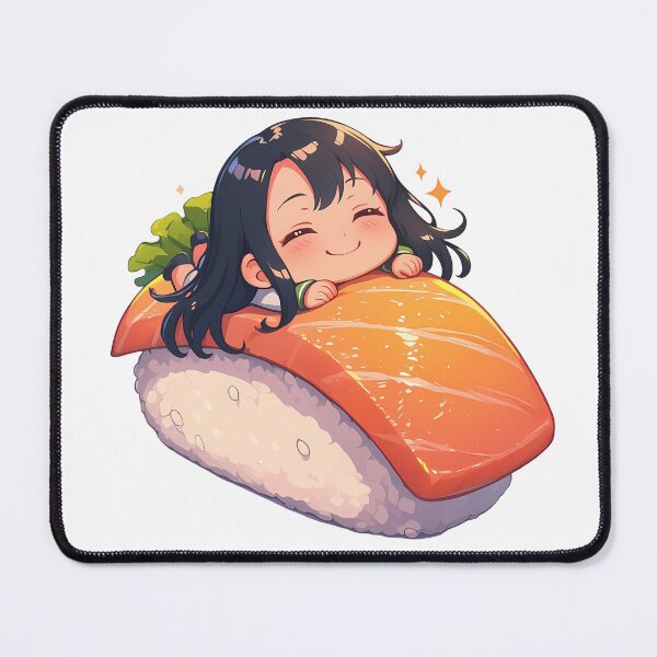 Item preview, Chibi Kawaii Hayase Nagatoro Don't Toy With Me Sushi designed and sold by TanglenRabbit.