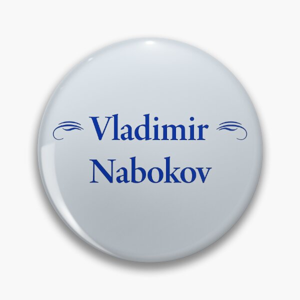 Item preview, Vladimir Nabokov, Russian and American Novelist, Classic Literature designed and sold by CharlottePlaceArt.
