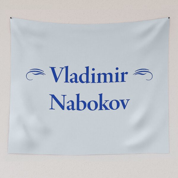 Item preview, Vladimir Nabokov, Russian and American Novelist, Classic Literature designed and sold by CharlottePlaceArt.