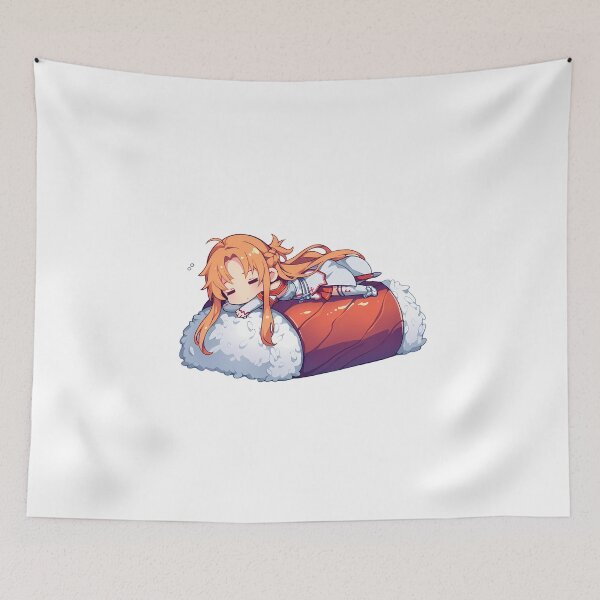 Item preview, Chibi Kawaii Asuna Sword Art Online Sushi designed and sold by TanglenRabbit.
