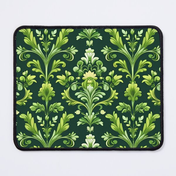 Item preview, Lime Green Leafy Patterns designed and sold by IslaKarisArt.