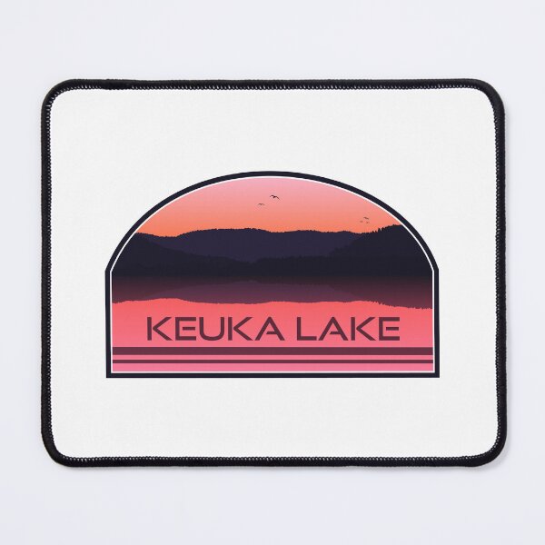 Item preview, Keuka Lake New York Red Sunrise designed and sold by Esskay Designs.