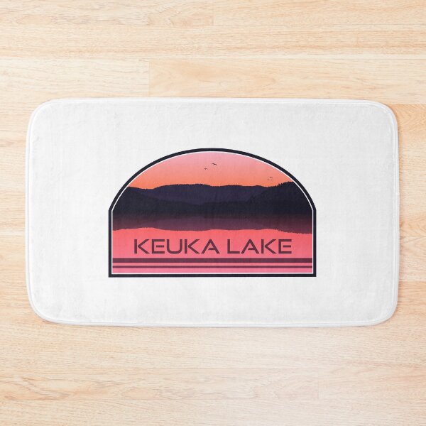 Item preview, Keuka Lake New York Red Sunrise designed and sold by Esskay Designs.