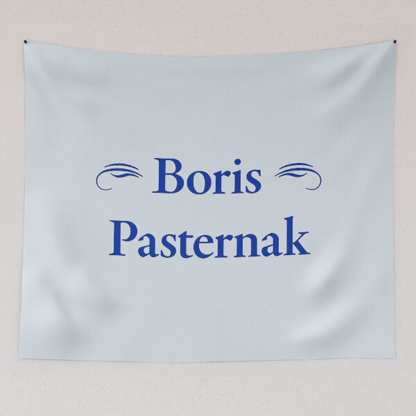 Item preview, Boris Pasternak, Russian and Soviet Poet and Novelist, Classic Literature designed and sold by CharlottePlaceArt.