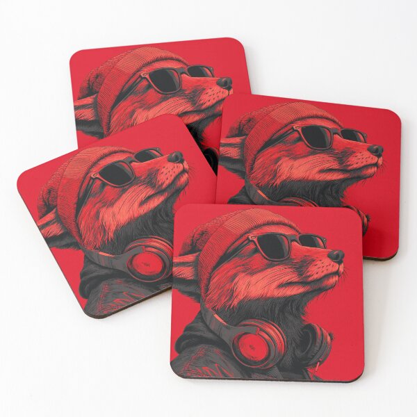 Artikelvorschau, Urban Fox Vibes entworfen und verkauft von PixelPack Design.