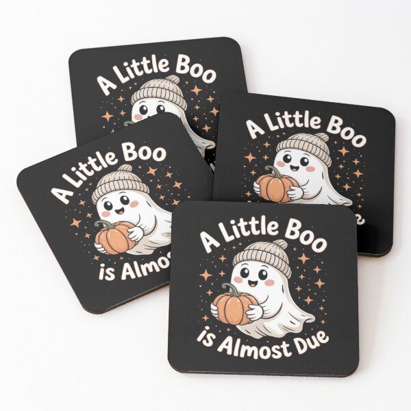 Item preview, Little Boo Is Almost Due Halloween Pregnancy Reveal designed and sold by BHMARTS.