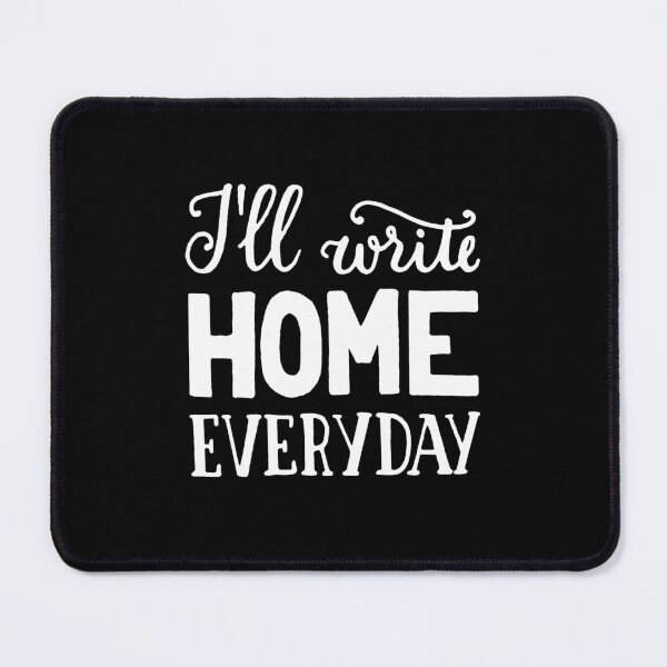 Item preview, I'll write home everyday designed and sold by Marta Ambrosetti.